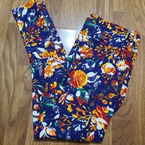 Lularoe leggings TC vintage ultra rare unicorn floral new no tags